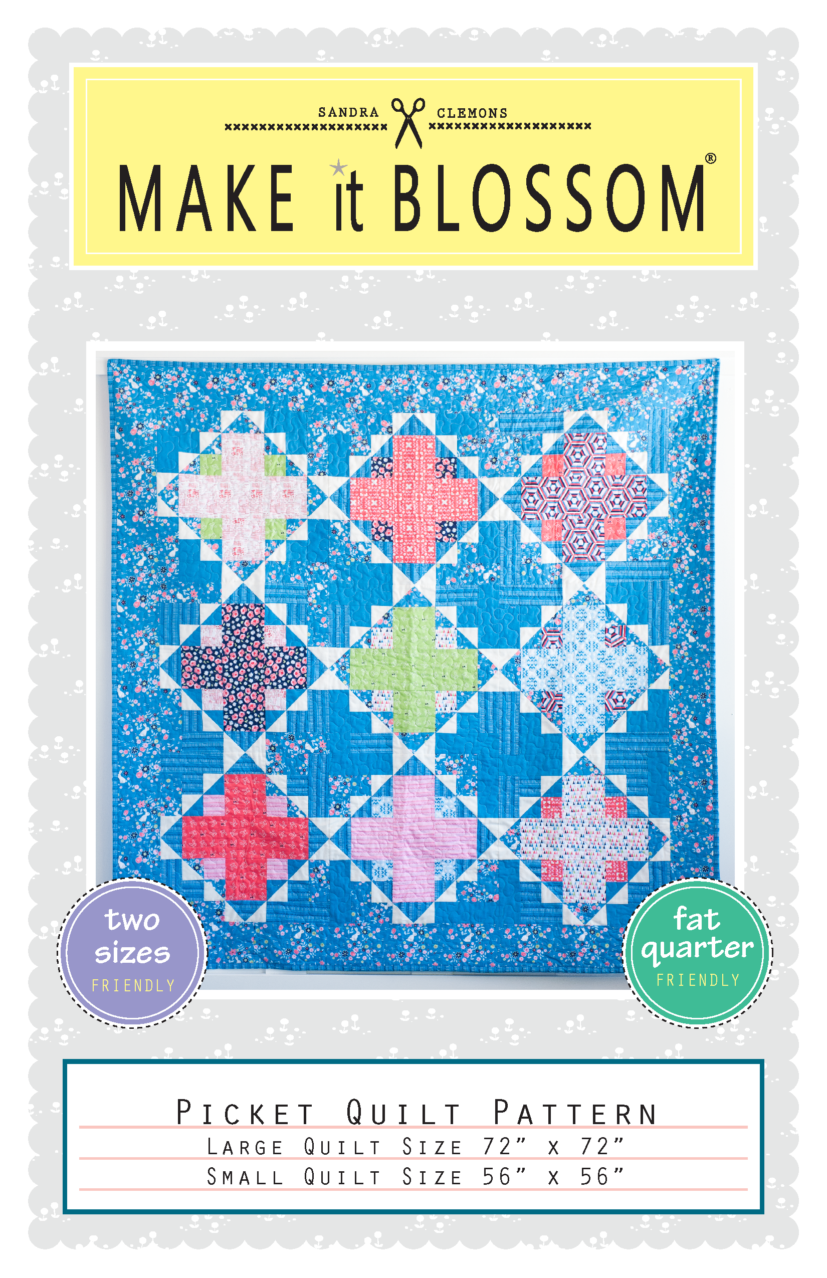 Picket Quilt Pattern - Download