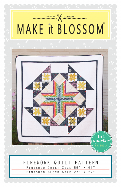 Firework Quilt Pattern - Download