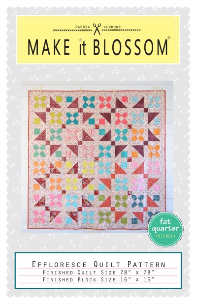 Effloresce Quilt Pattern - Download