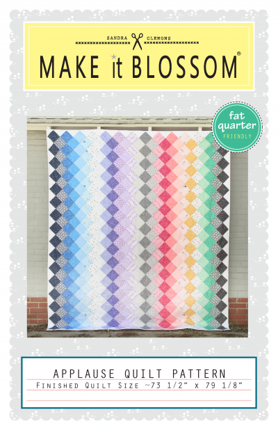 Applause Quilt Pattern - Download