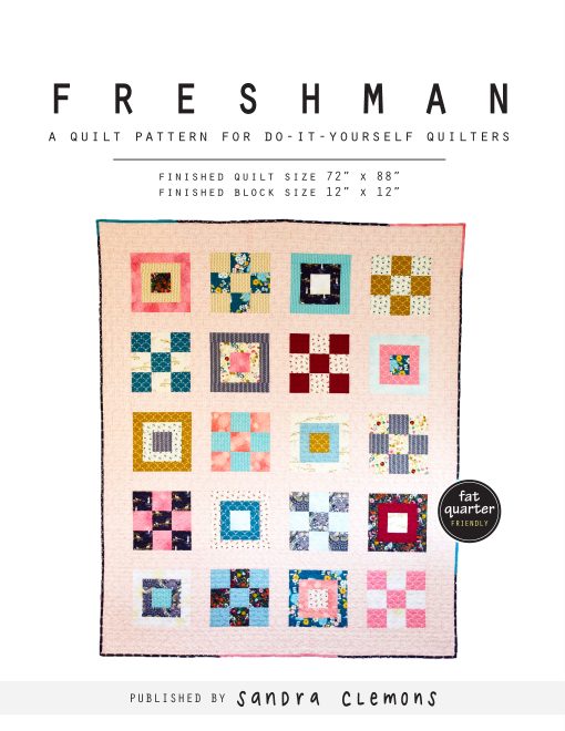 SC100 Freshman Quilt Pattern Download