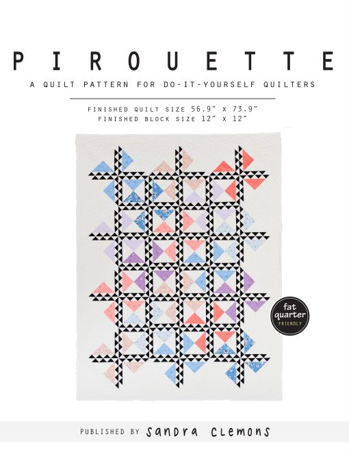 SC103 Pirouette Quilt Pattern Download