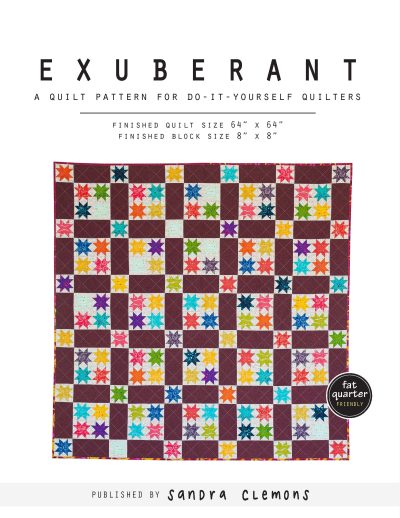SC111 Exuberant Quilt Pattern Download