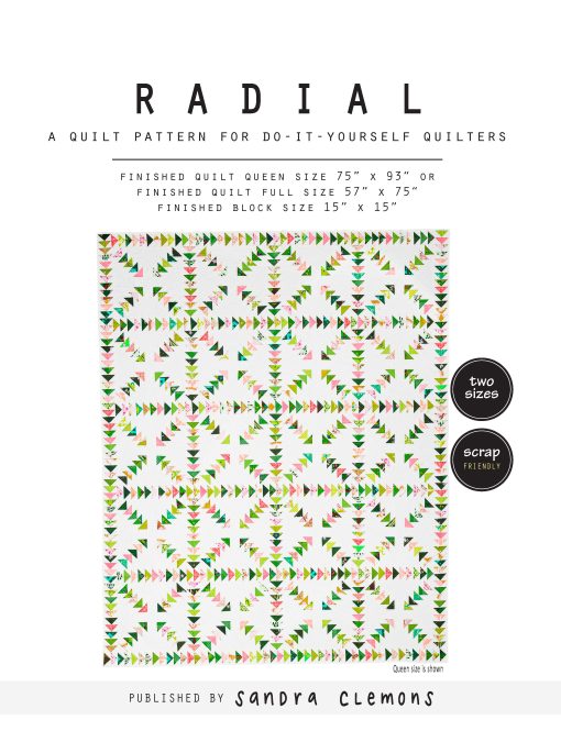 SC104 Radial Quilt Pattern Download