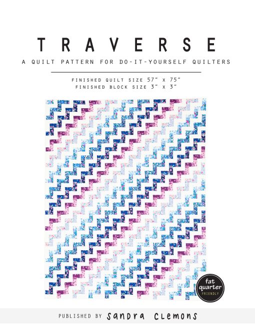 SC159 Traverse Quilt Pattern Download