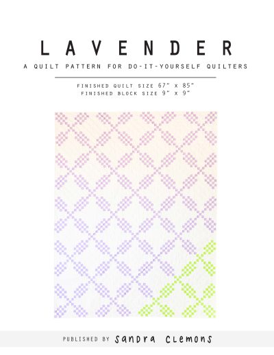 SC156 Lavender Quilt Pattern Download