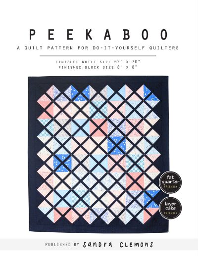 SC187 Peekaboo Quilt Pattern Download