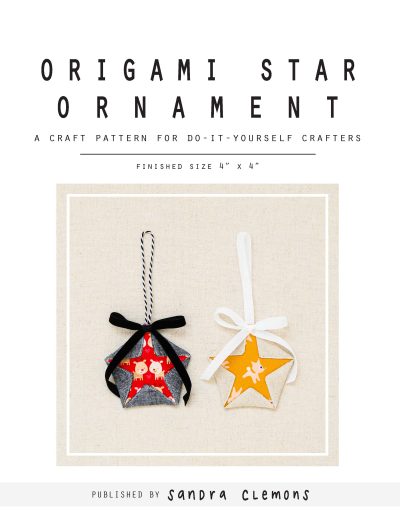 SCfree5 Origami Star Ornament Pattern