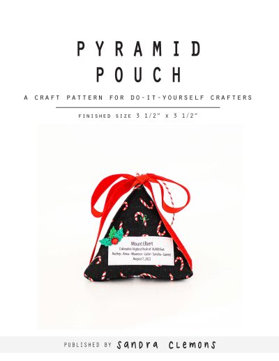 SCfree6 Pyramid Pouch Pattern
